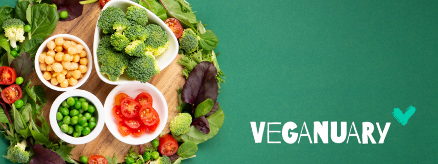 Vegan food fir Veganuary